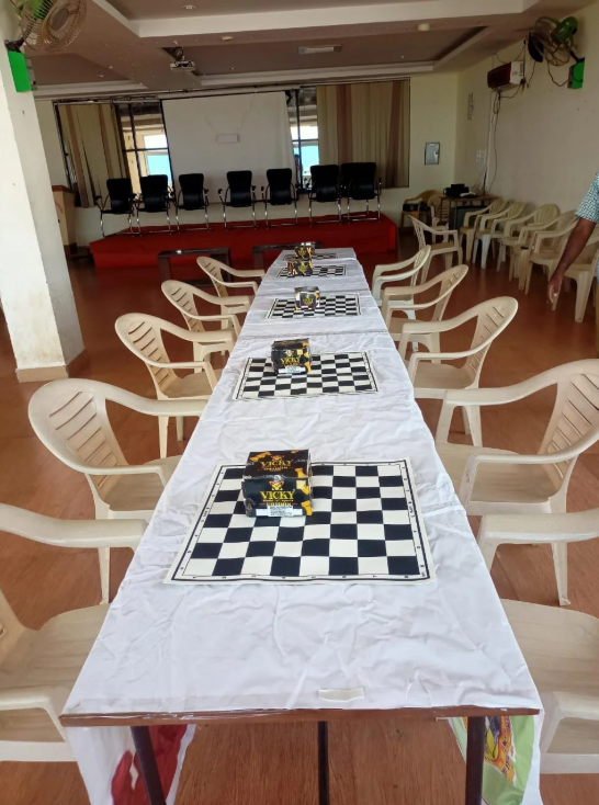 Students Playing chess